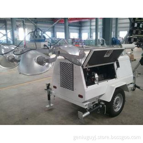 5kw 7kw 10kw Light Tower Generator